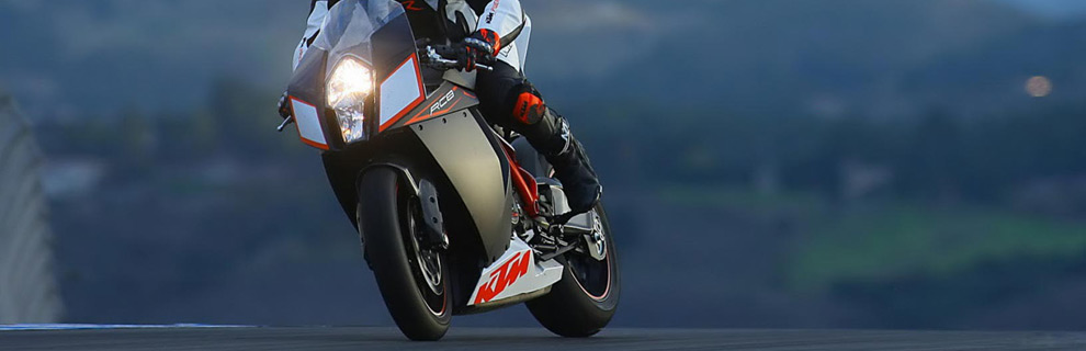Red, black and silver motorcycle